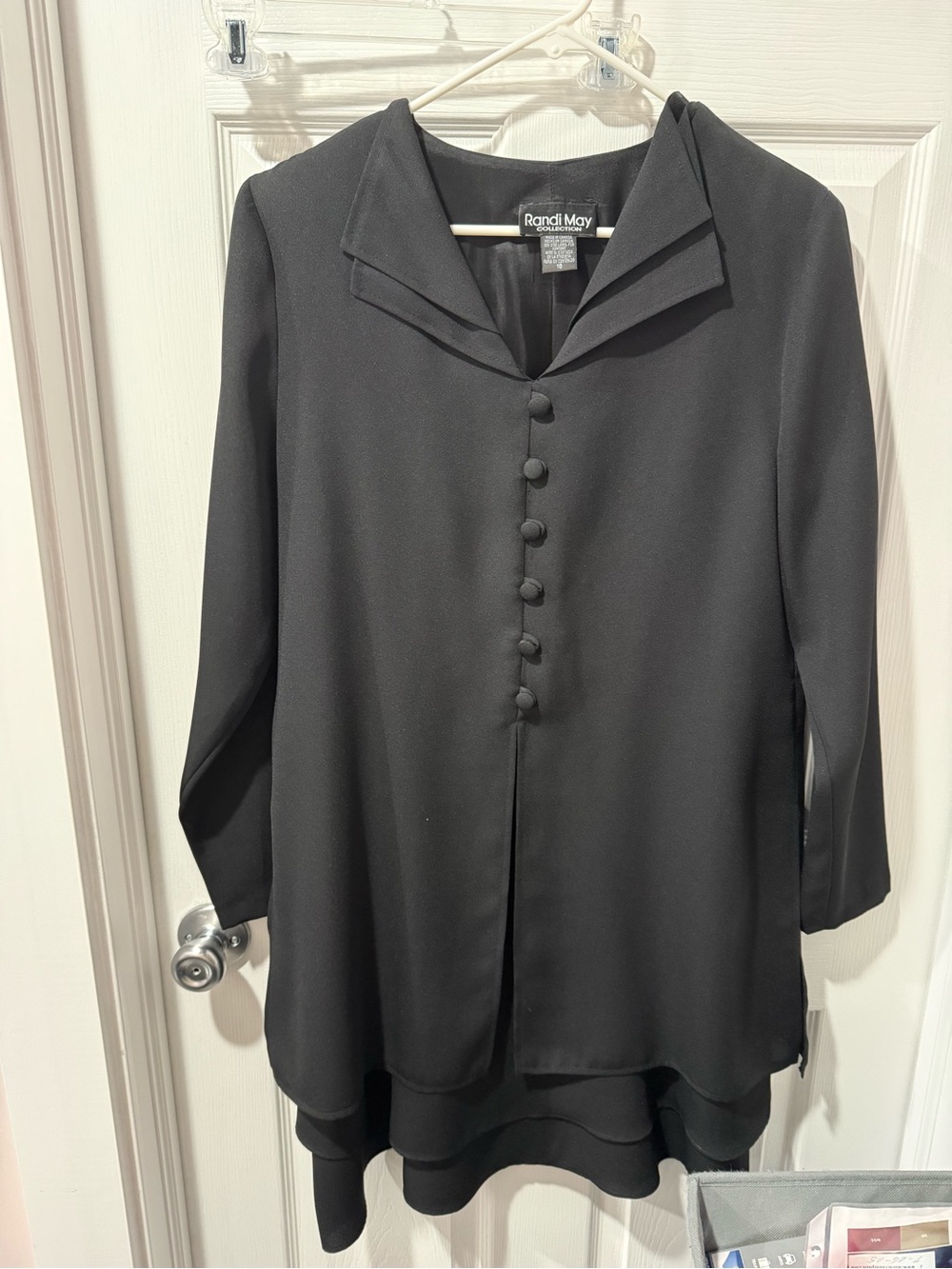 Vintage Randi May Black Dress